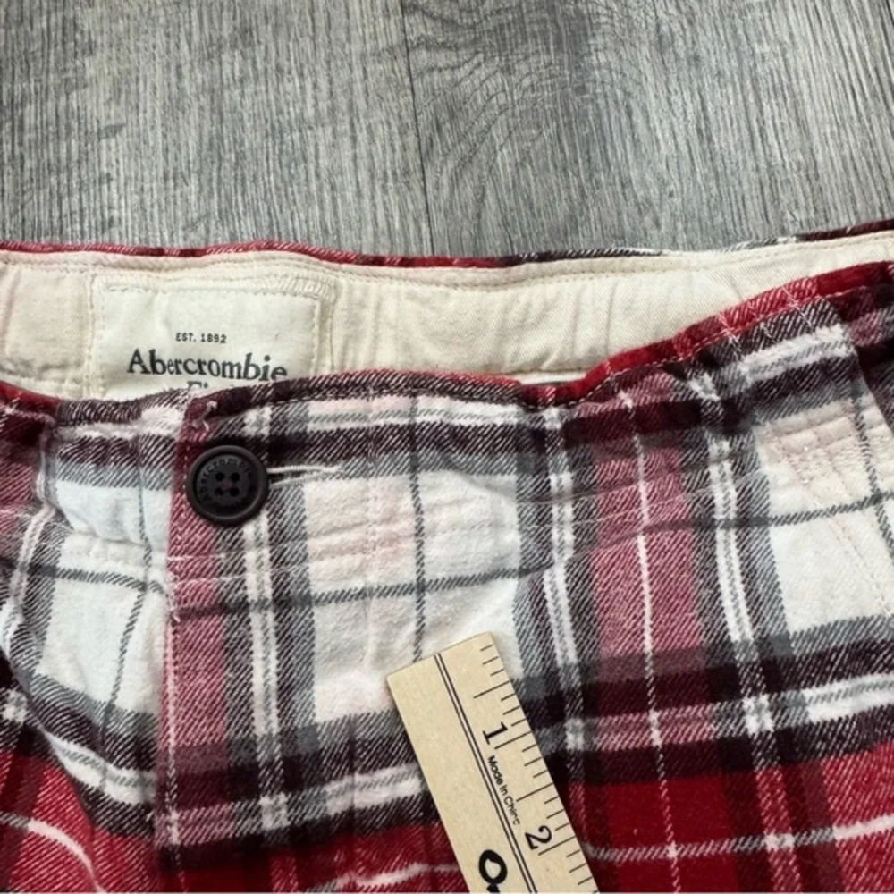 Abercrombie & Fitch‎ Plaid Flannel Heavyweight Pants